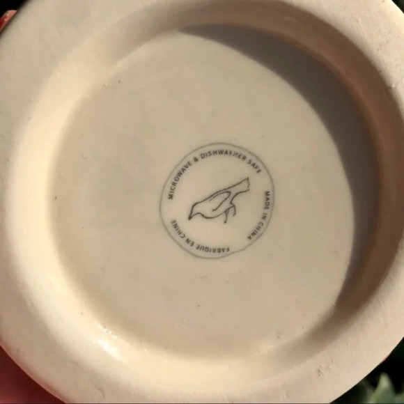 ANTHROPOLOGY Monogram Mug "O" - Picture 3 of 3